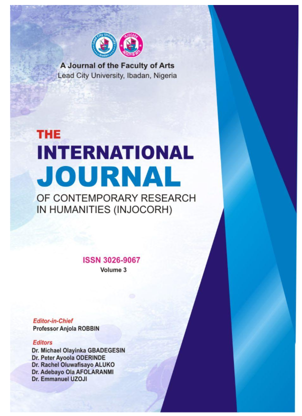 					View Vol. 3 No. 1 (2026): The International Journal of Contemporary Research in Humanities (INJOCORH)
				